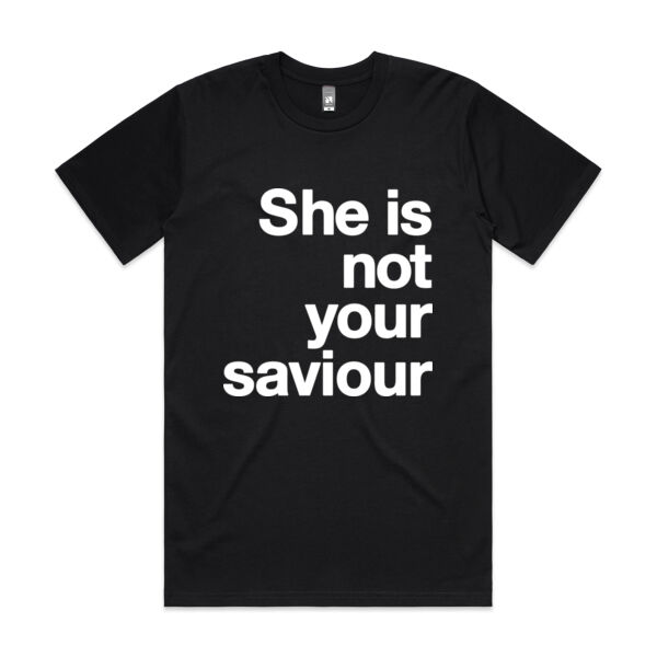 She is not your saviour - Mens Classic Tee Thumbnail