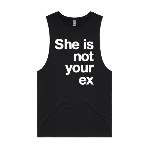 She is not your ex - Mens Barnard Tank Thumbnail