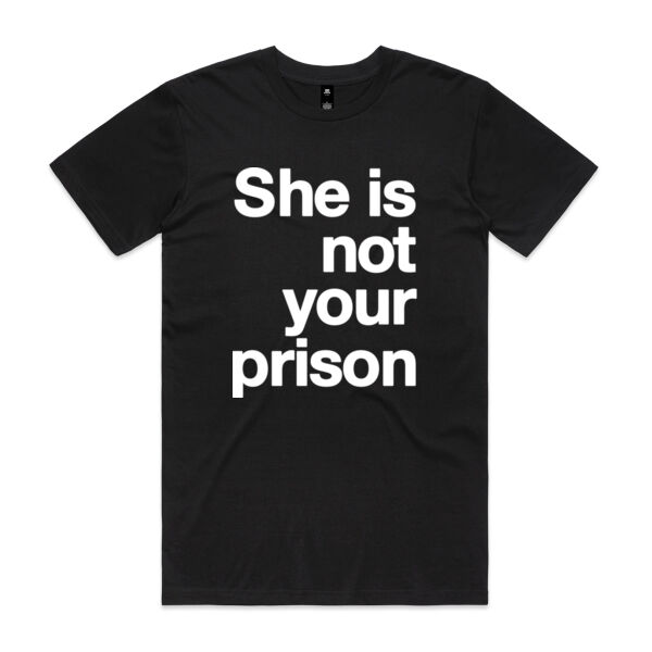 She is not your prison - Mens Staple T shirt Thumbnail