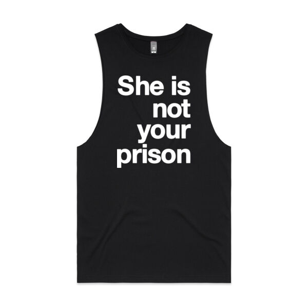 She is not your prison - Mens Barnard Tank Thumbnail
