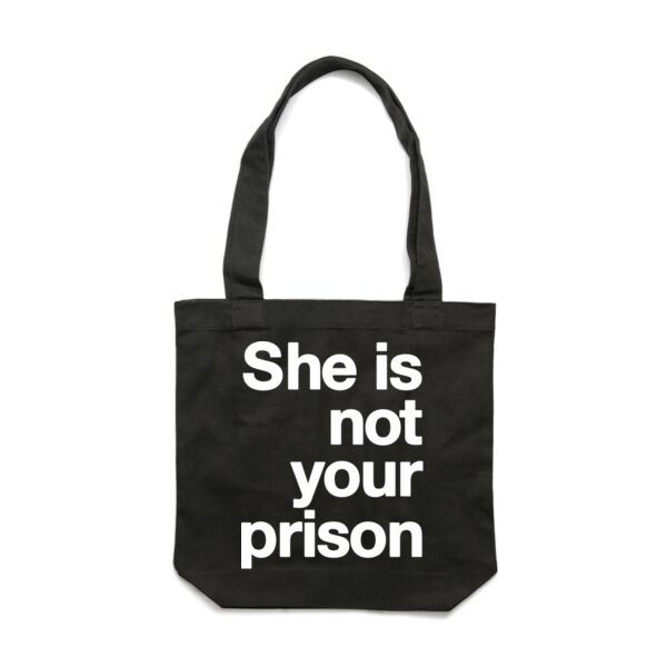 She is not your prison - Carrie Tote Bag  Thumbnail