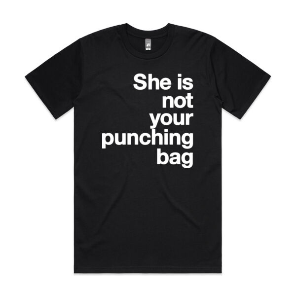 She is not your punching bag - Mens Classic Tee Thumbnail