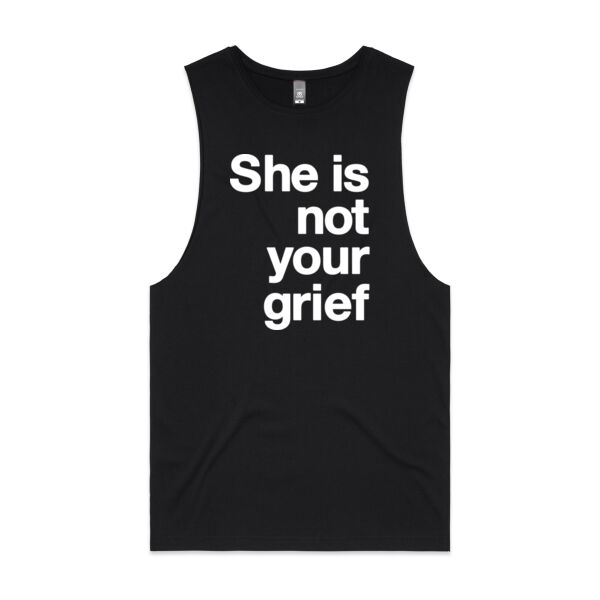 She is not your grief - Mens Barnard Tank Thumbnail