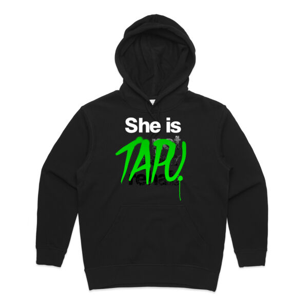 She is Tapu - AS Colour Womens Premium Hood Thumbnail