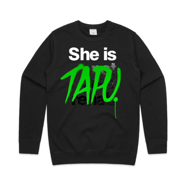 She is Tapu - AS Colour Mens Premium Crew Thumbnail