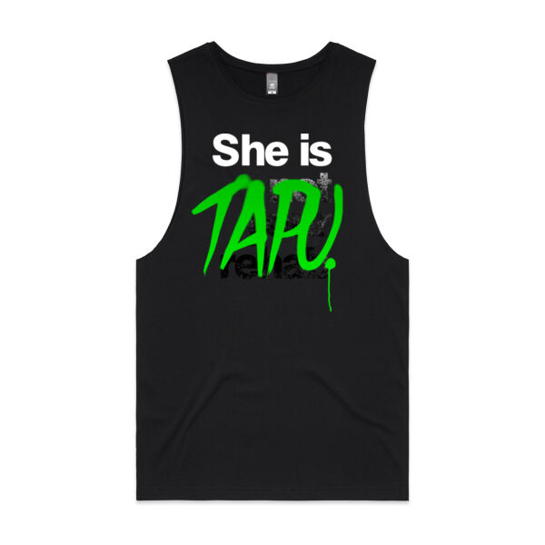 She is Tapu - AS Colour Mens Barnard Tank Thumbnail