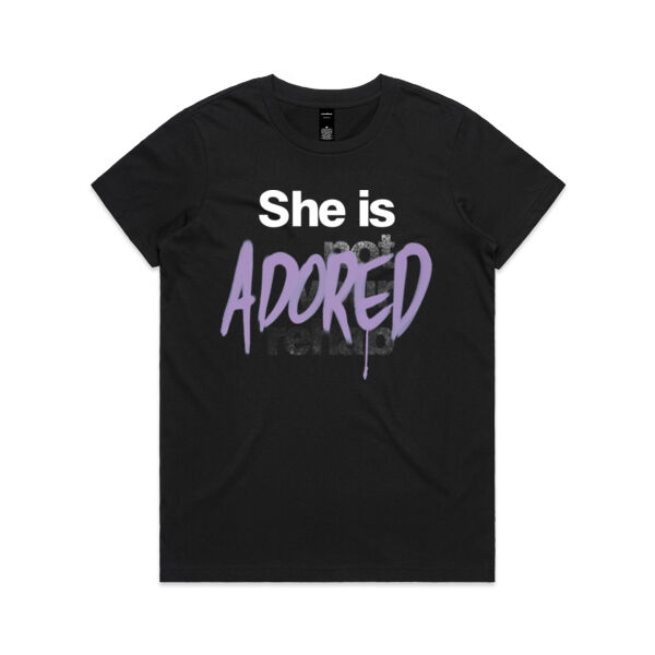 Adored - AS Colour Womens Maple Tee Thumbnail