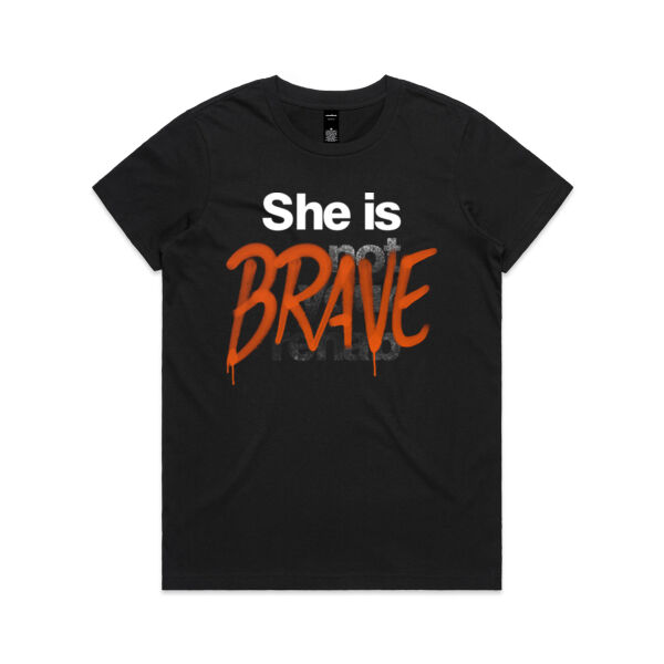Brave - AS Colour Womens Maple Tee Thumbnail