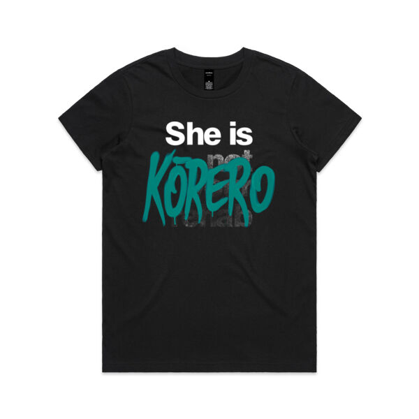 Korero - AS Colour Womens Maple Tee Thumbnail