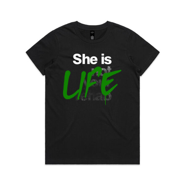 Life - AS Colour Womens Maple Tee Thumbnail