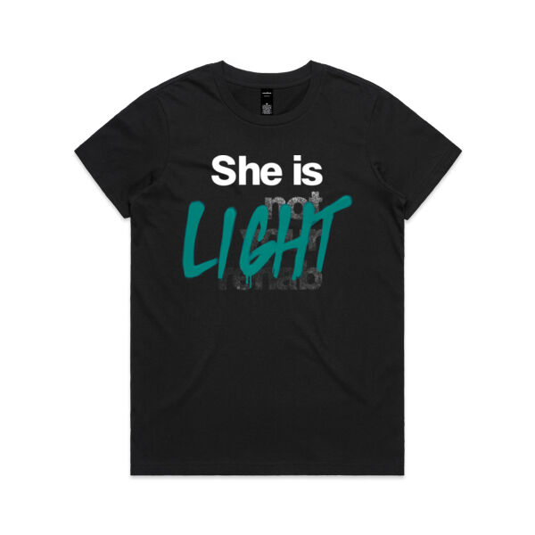 Light - AS Colour Womens Maple Tee Thumbnail