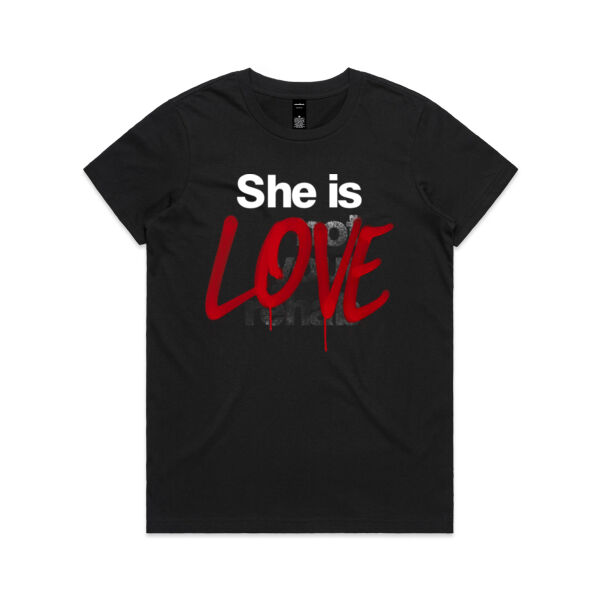 Love - AS Colour Womens Maple Tee Thumbnail