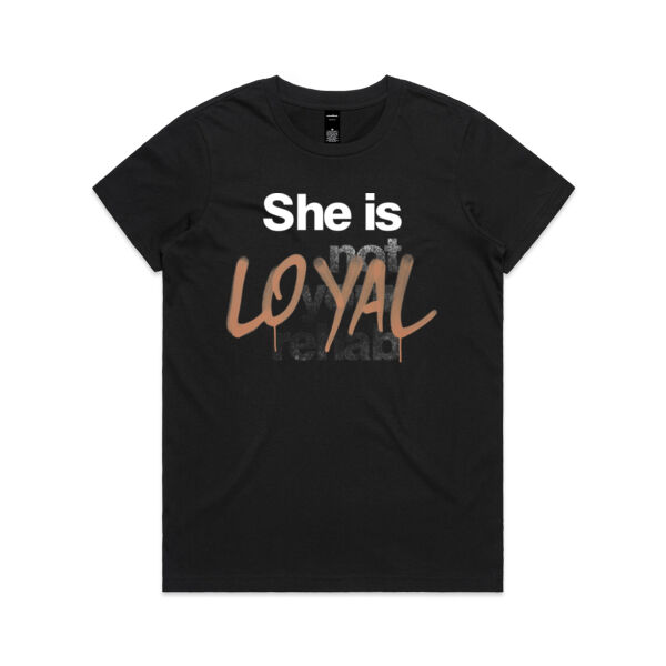 Loyal - AS Colour Womens Maple Tee Thumbnail