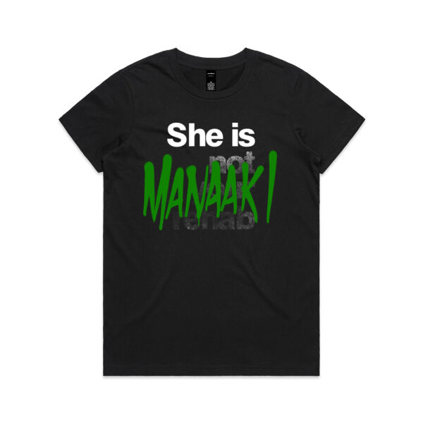 Manaaki - AS Colour Womens Maple Tee Thumbnail