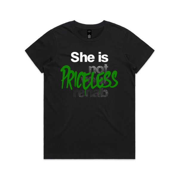 Priceless - AS Colour Womens Maple Tee Thumbnail