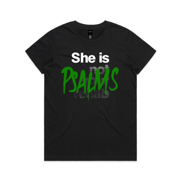 Psalms - AS Colour Womens Maple Tee Thumbnail