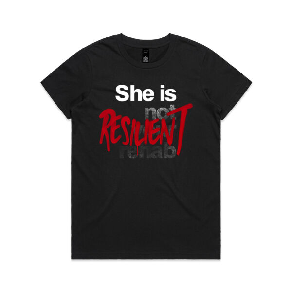 Resilient - Womens Maple Tee Thumbnail