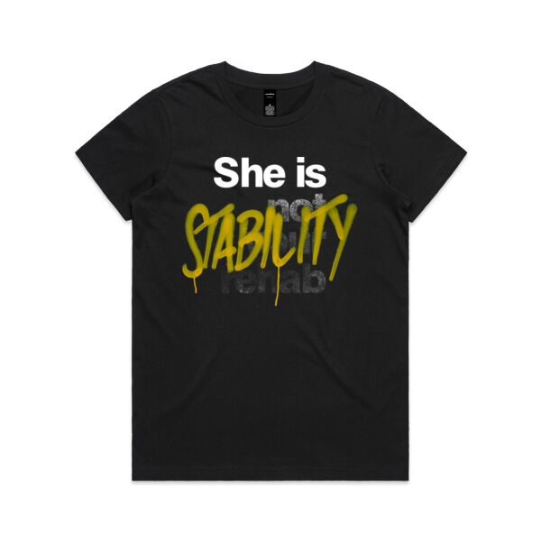 Stability - Womens Maple Tee Thumbnail