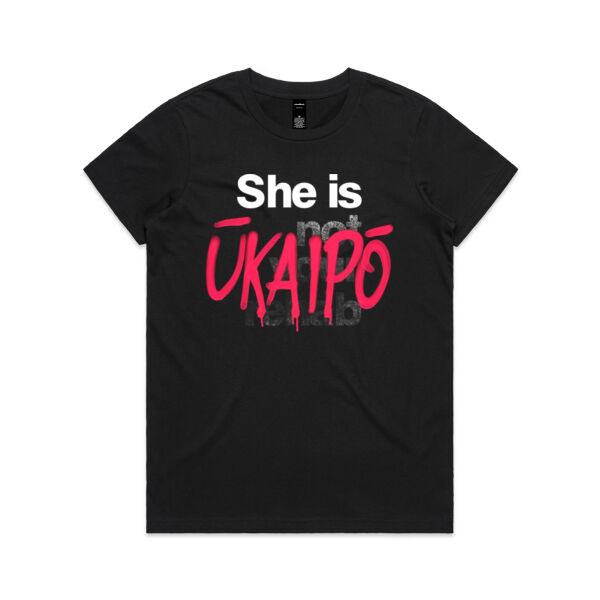 Ukaipo - AS Colour Womens Maple Tee Thumbnail