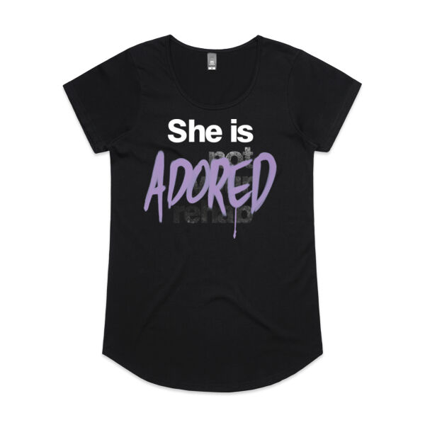 Adored - AS Colour Womens Mali Tee Thumbnail