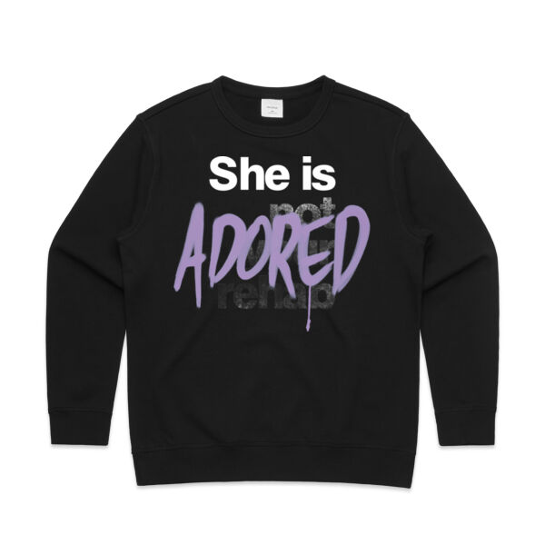 Adored - AS Colour Womens Premium Crew Thumbnail
