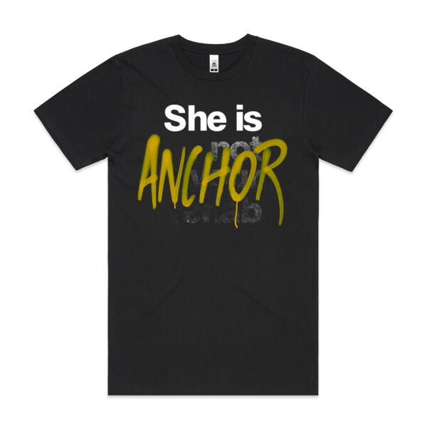 Anchor - Mens Block T shirt Thumbnail