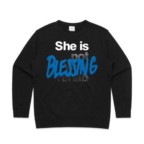 Blessing - AS Colour Womens Premium Crew Thumbnail