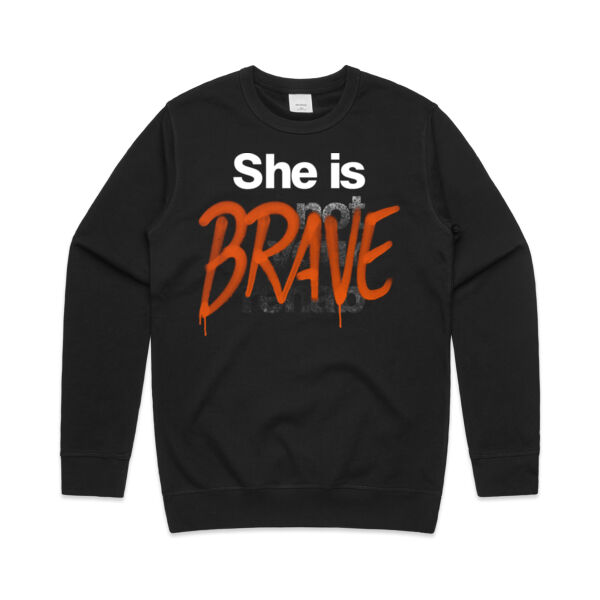 Brave - AS Colour Mens Premium Crew Thumbnail
