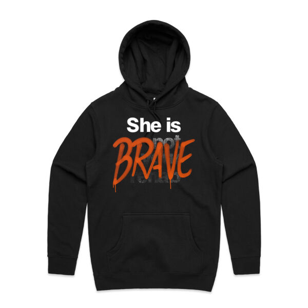 Brave - AS Colour Mens Stencil Hoodie Thumbnail