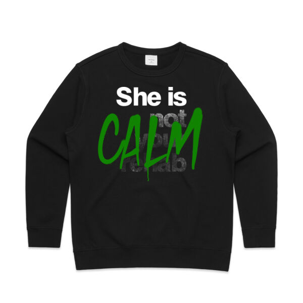 Calm - AS Colour Womens Premium Crew Thumbnail