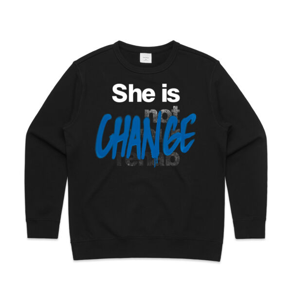 Change - AS Colour Womens Premium Crew Thumbnail