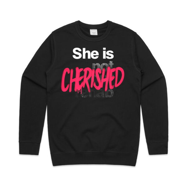 Cherished - AS Colour Mens Premium Crew Thumbnail