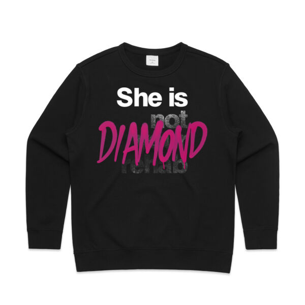 Diamond - AS Colour Womens Premium Crew Thumbnail