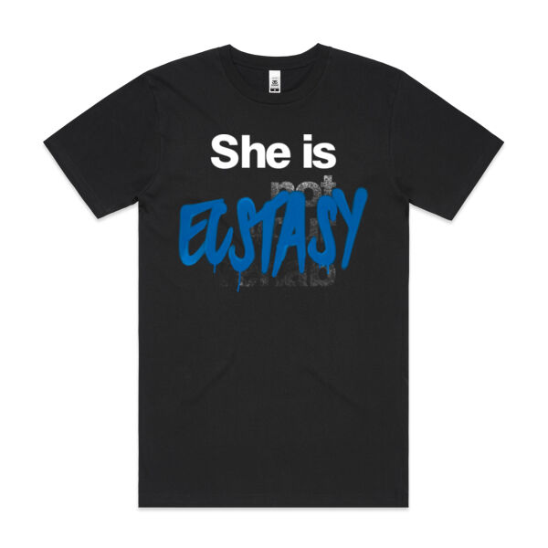 Ecstasy  - AS Colour Mens Block T shirt Thumbnail