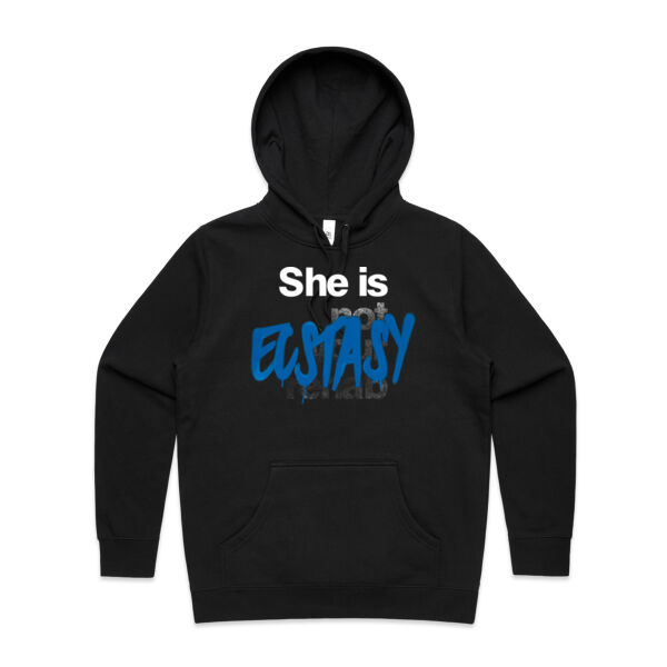 Ecstasy  - AS Colour Womens Stencil Hood Thumbnail