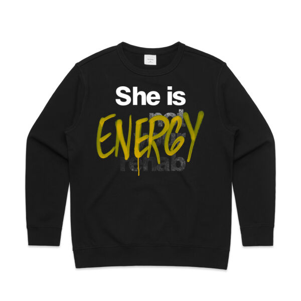 Energy - AS Colour Womens Premium Crew Thumbnail