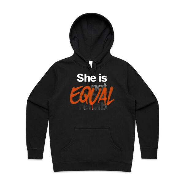 Equal - AS Colour Womens Stencil Hood Thumbnail