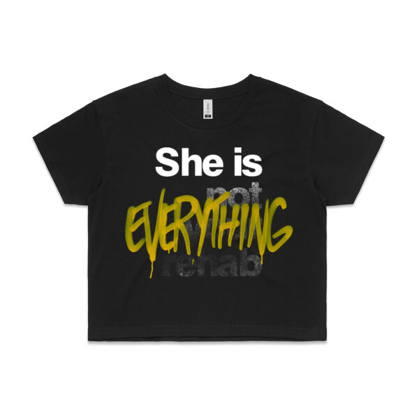 Everything - AS Colour Womens Crop Tee Thumbnail
