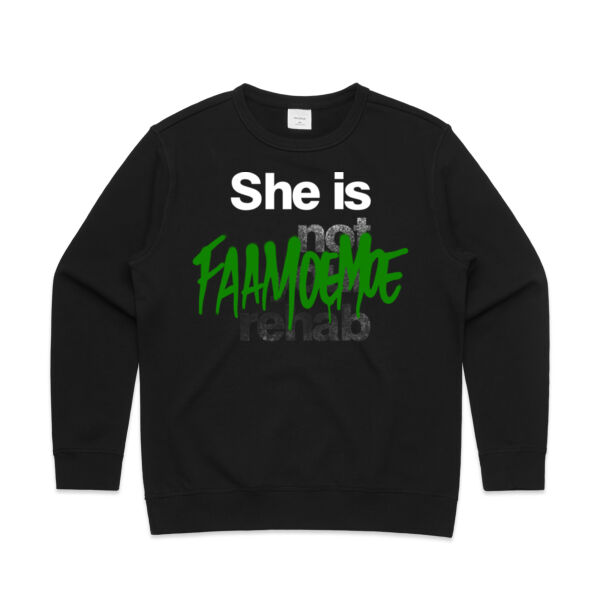 Faamoemoe - AS Colour Womens Premium Crew Thumbnail