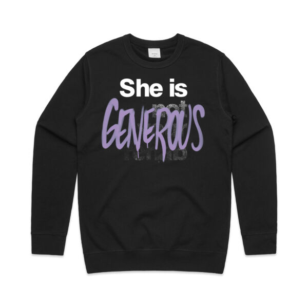 Generous - AS Colour Mens Premium Crew Thumbnail