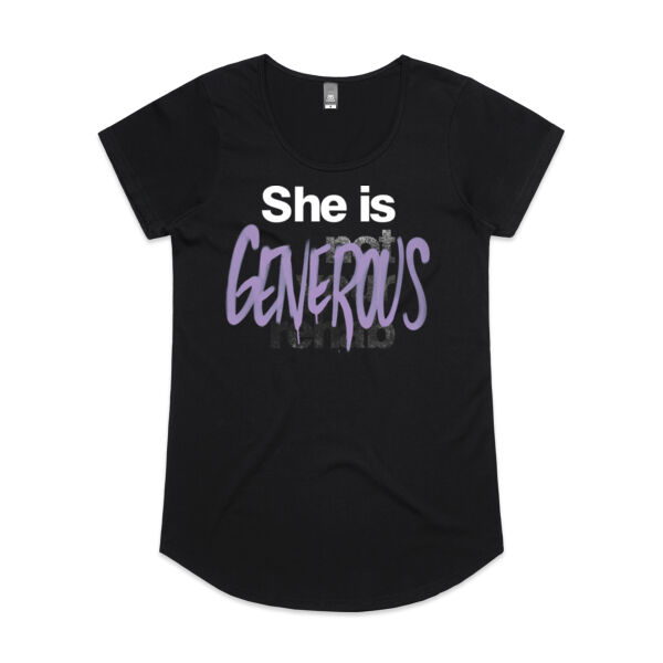 Generous - AS Colour Womens Mali Tee Thumbnail