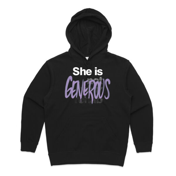 Generous - AS Colour Womens Premium Hood Thumbnail