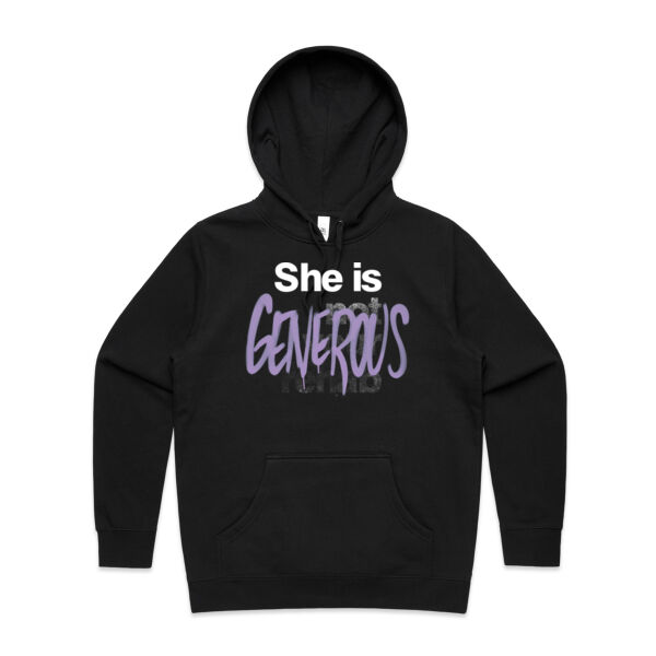 Generous - AS Colour Womens Stencil Hood Thumbnail