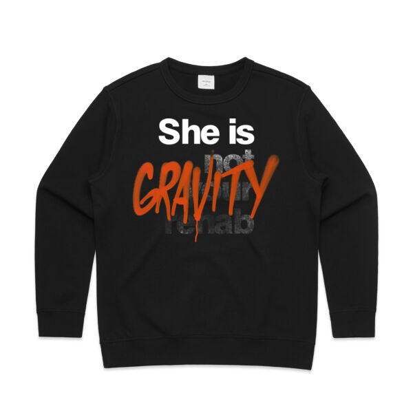 Gravity - AS Colour Womens Premium Crew Thumbnail