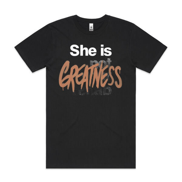 Greatness - AS Colour Mens Block T shirt Thumbnail