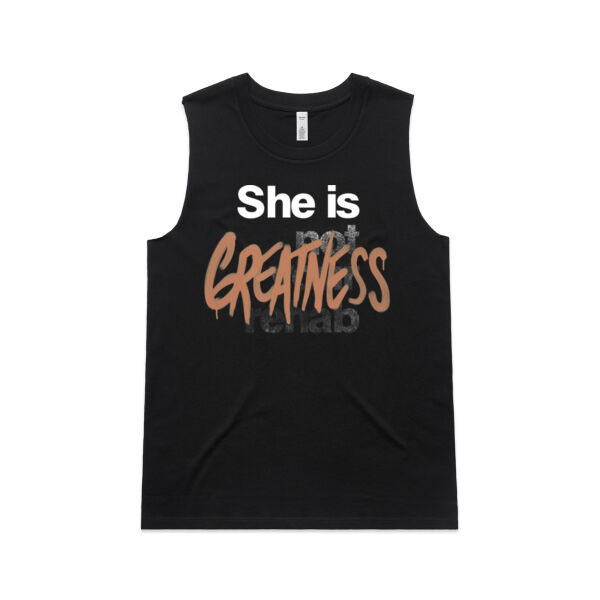 Greatness - AS Colour Womens Upside Tank Thumbnail