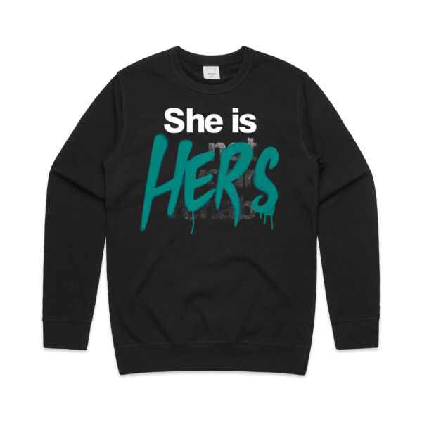 Hers - AS Colour Mens Premium Crew Thumbnail