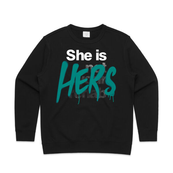 Hers - AS Colour Womens Premium Crew Thumbnail