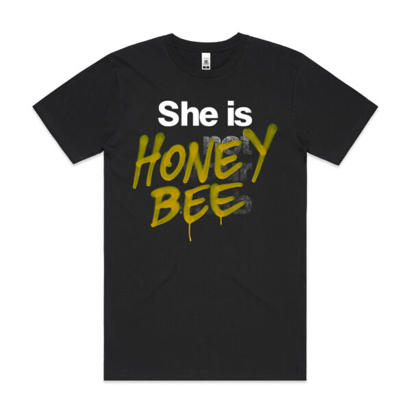 Honey Bee - AS Colour Mens Block T shirt Thumbnail