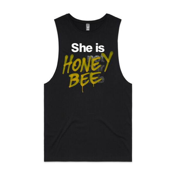 Honey Bee - AS Colour Mens Barnard Tank Thumbnail